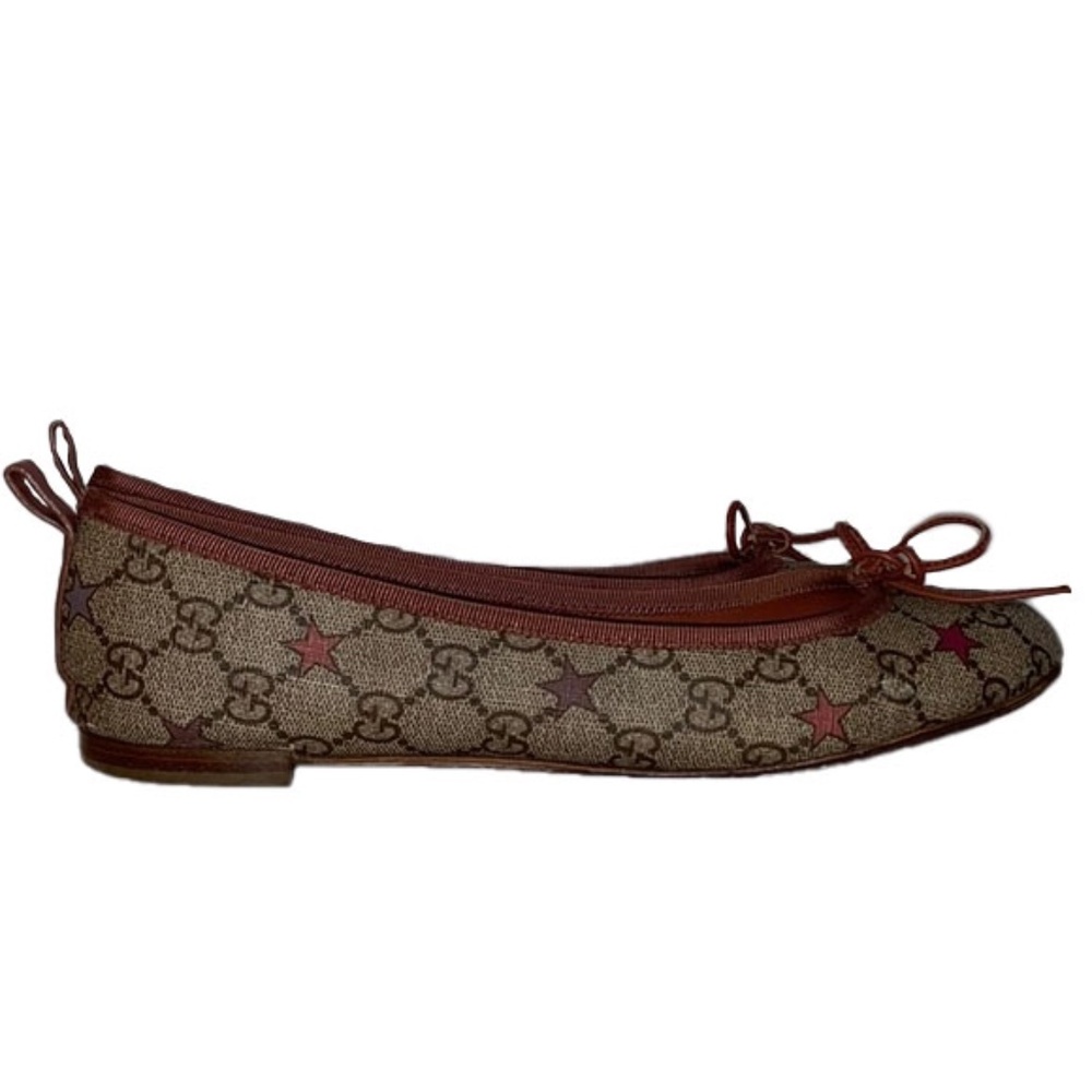 GUCCI GG Supreme Stars Canvas Flats - Picture 6 of 6